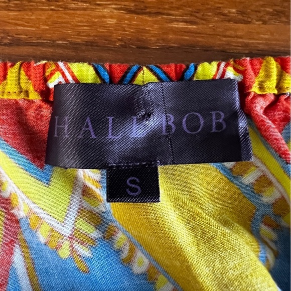 Hale Bob Mixed Print Satin Shift Dress Size Small - Picture 11 of 16